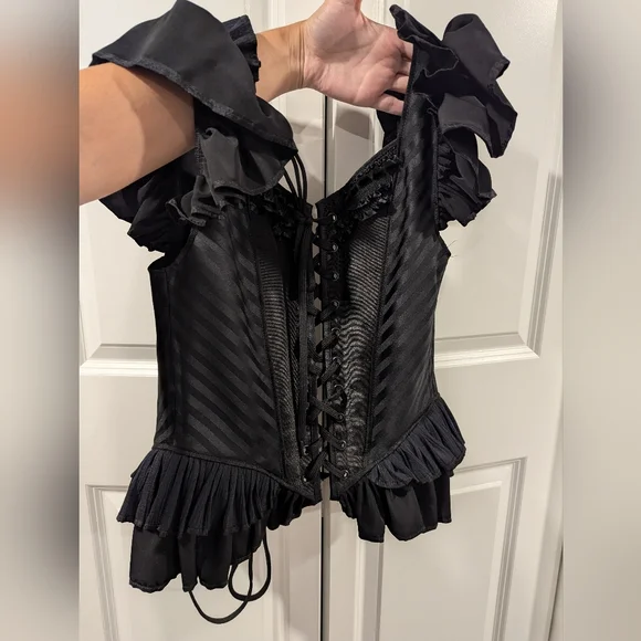 Moresca Black Cleo Bodice M - Picture 4 of 7